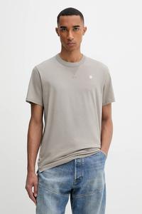 Футболка из сырого хлопка G-Star, бежевый