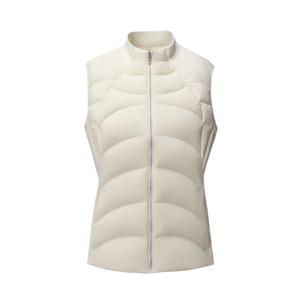 DESCENTE Женская тренировочная пуховая жилетка, CR-Turtledove