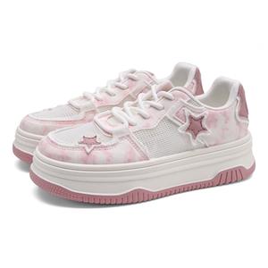 Износостойкие и легкие низкие кроссовки для женщин FOXER, Pink