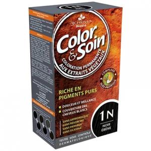 3 Chenes Color & Soin Special Женская краска для волос Ebony Black Les 3 Chênes