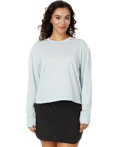 Лонгслив Free Fly Elevate, цвет Heather Tide Pool