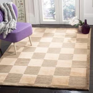 Ковер ручной работы SAFAVIEH, 305 x 427 см, Tibetan Collection Green / Beige TB005A Modern Premium Wool