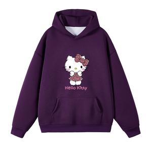 Худи Hello Kitty SS25 женская Sanrio, фиолетовый