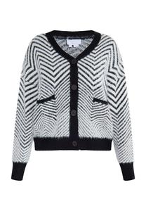 Вязаный кардиган Usha Pryam, черный