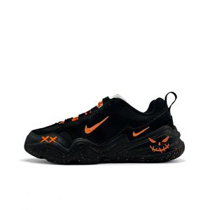 Nike Tech Hera Witch Of The Night устойчивые к истиранию, дышащие, легкие низкие кеды Casual Unisex Black Orange