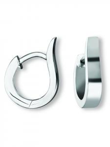 ONE ELEMENT Серьги-кольца из серебра 925 пробы