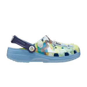 Кроссовки Crocs Bluey x Classic Clog Kids Keepy Uppy, синий