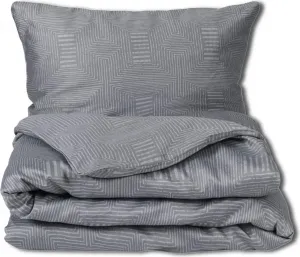 Комплект постельного белья из сатина 160x200 EXCLUSIVE Пепельно-серый Markenlos