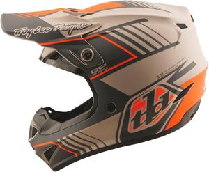 Шлем GP Pro Trooper White Troy Lee Designs, TAUPE
