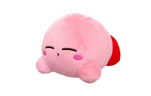 Kirby Маленькая плюшевая кукла для сна розового цвета высотой 10 см