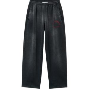 Графические Articulated брюки Alexander Wang, черный