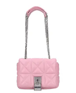 Сумка через плечо John Richmond, розовый