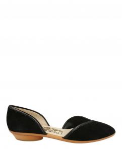 Замшевые балетки Ira Archived Limited Edition 1959 года Salvatore Ferragamo, черный