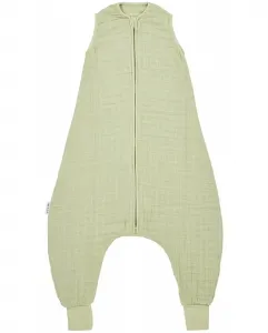 Предварительно выстиранная муслиновая летняя детская пижама без рукавов Meyco, светло-зеленый