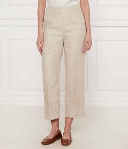 Льняные брюки вукари Flare fit Marc Cain, желтый