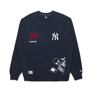 Свитшот унисекс New Era, темно-синий