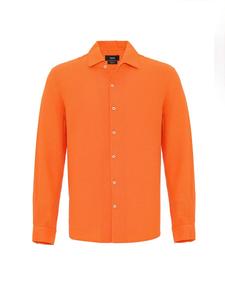Рубашка на пуговицах классического кроя Antioch, оранжевый