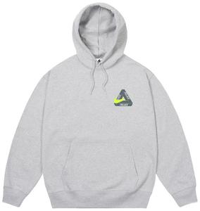 Толстовка Palace x Nike Tri Swoosh Hood, серый