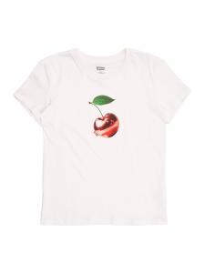 Levi's Kids Футболка 'DISCO CHERRY' в белом цвете