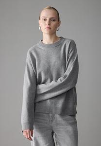 Джемпер Zign Studio KNIT JUMPER WOOL CASHMERE MIX, Mid Grey Melange/Mottled Grey