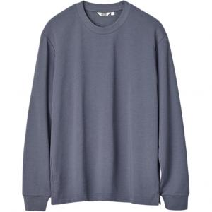 Футболка Unisex Lead Gray UNIQLO, серый