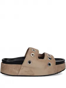 Шлепанцы на платформе Inuikii, коричневый