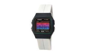 Кварцевые часы с силиконовым ремешком мужские часы разноцветный циферблат CASIO