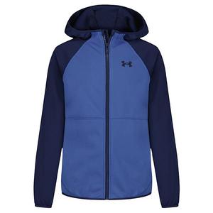 Детская softshell куртка 8-20 Under Armour, Blue Atlantis Navy