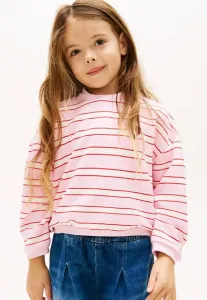 Свободная толстовка с изображением улыбающегося сердца и флага. Tommy Hilfiger, Pearly Pink