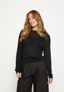 Джемпер PEPPERCORN BATSLEEVE, Black Metallic/Metallic Black