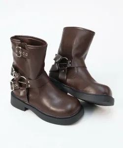 Ботинки с кольцевым поясом 9148 Liberty Doll, цвет Brown