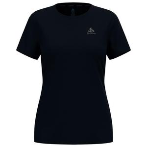 Футболка Trail с круглым вырезом и коротким рукавом, базовая, флаер, черная - м Odlo