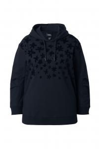 Ulla Popken Толстовка в черном цвете