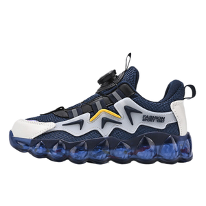 Баскетбольные кроссовки с дышащей амортизацией и износостойкостью, низкие, детские MAIBUXIONG, синий