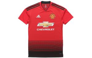 Adidas Мужская футбольная майка, Красный/Черный