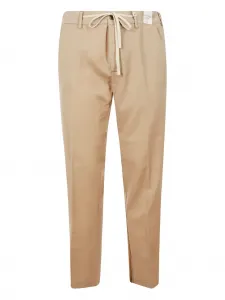 Шерстяные брюки прямого кроя Myths, нейтральный