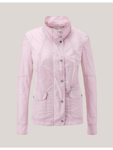 MADELEINE Спортивная хлопковая куртка со стойкой, жемчужно-розового цвета