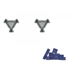 Стилла кубический цирконий серьги-гвоздики женские Swarovski