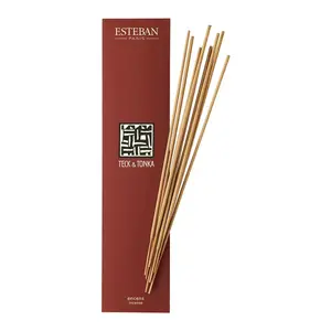 Набор из 20 индийских ароматических палочек Teck & Tonka Esteban, древесина