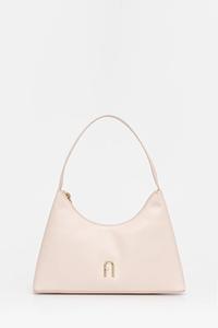 Кожаная сумка Furla, розовый