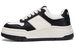 Кроссовки Kappa Skateboarding Shoes Women's Low-top Black, черный/белый