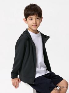 Толстовка с капюшоном на молнии Uniqlo, цвет 09 черный