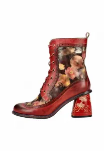 Ботильоны на шнуровке Laura Vita, Rouge