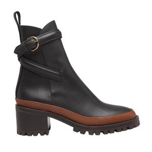 Ботильоны Lennox Buckle Ankle Boot In Noir Ulla Johnson