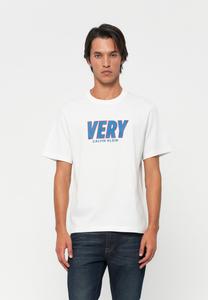 Футболка Calvin Klein Jeans VERY GRAPHIC TEE, Brilliant White/White
