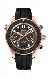 Часы seamaster diver 300m co axial master chronometer chronograph 44 мм Omega