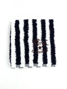 Хлопковое полосатое полотенце для рук IL BISONTE