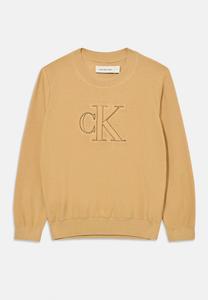 Джемпер Calvin Klein Jeans QUILTED MONOGRAM SWEATER UNISEX, Sandy Beige/Beige
