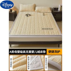 Disney Простыня на резинке 120х200 см, флисовая, утепленная, матрасная, цвет Khaki