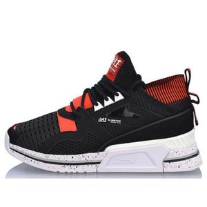 Кроссовки (WMNS) Li-Ning 001 T1000 No Boundry Mid 'Black Red', черный